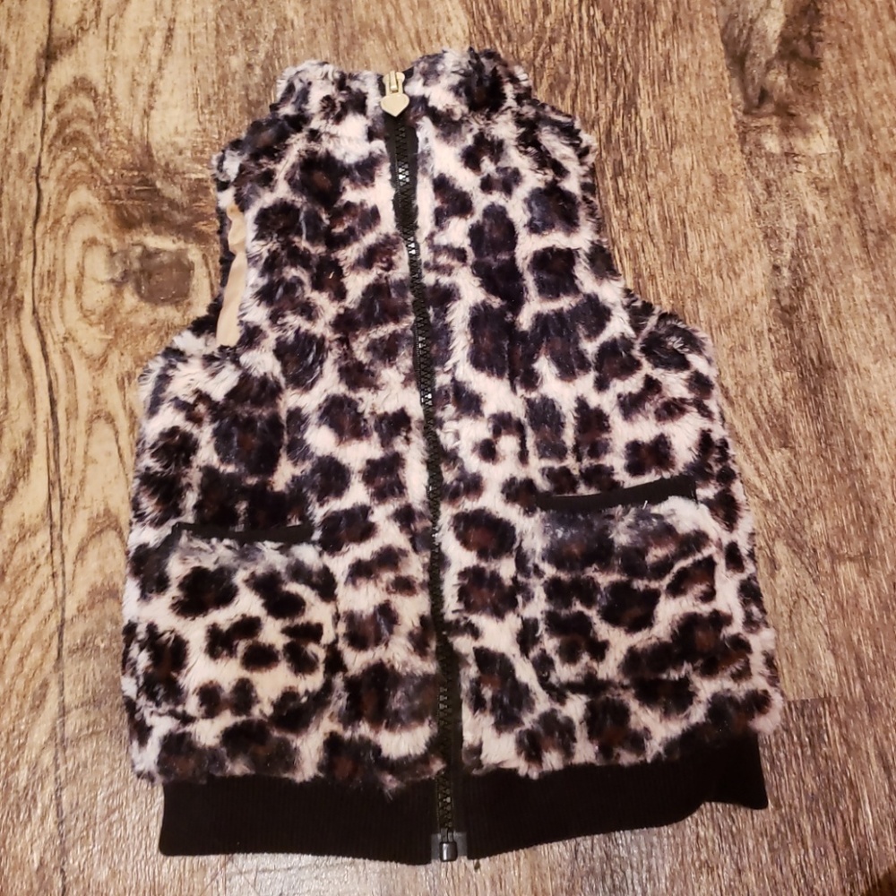 Toddler Cheeta Pattern Vest